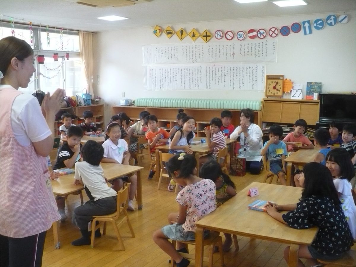 7月28日（土）　卒園1年生を迎える会