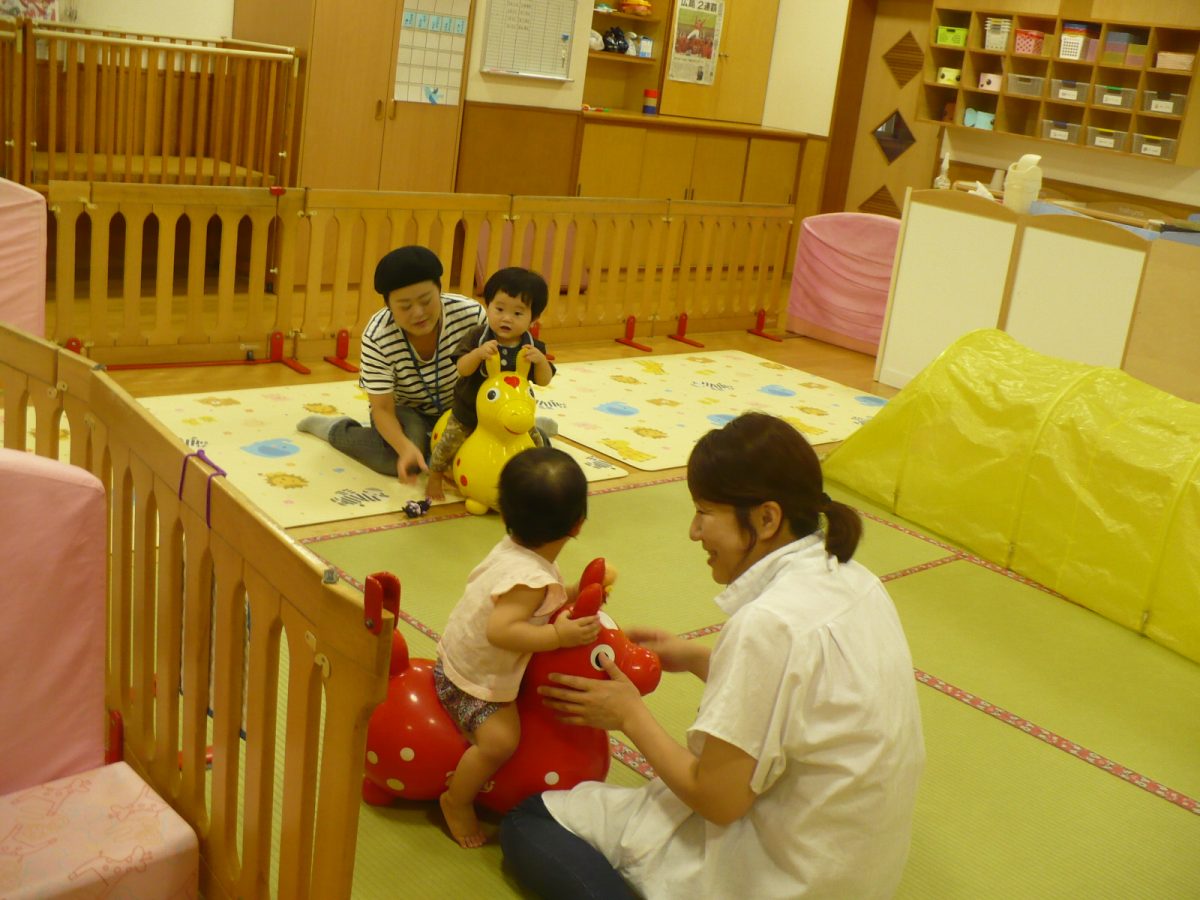 9月1日（土）　0，1，2歳児組親子レクリェーション