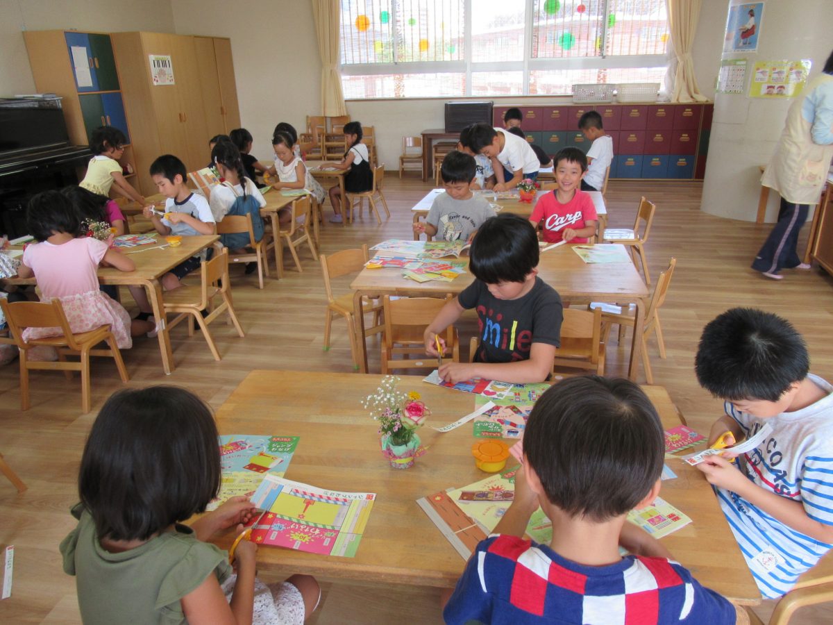 7月27日　卒園一年生を迎える会