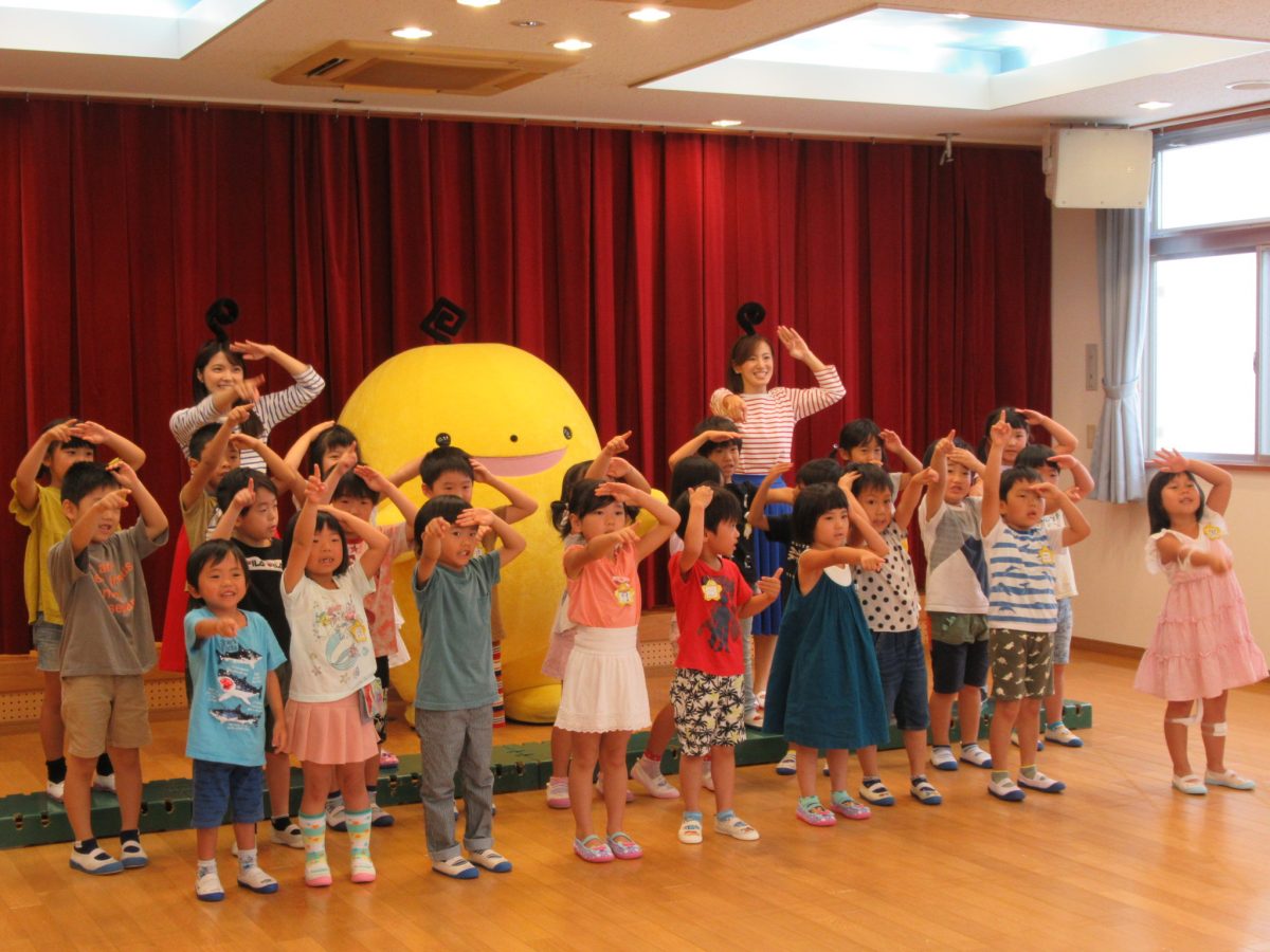 8月30日　ぽるぽるダンスを踊りました