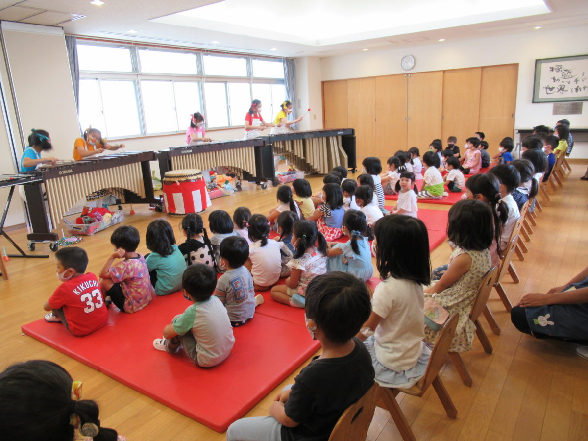 8月18日　マリンバ演奏会